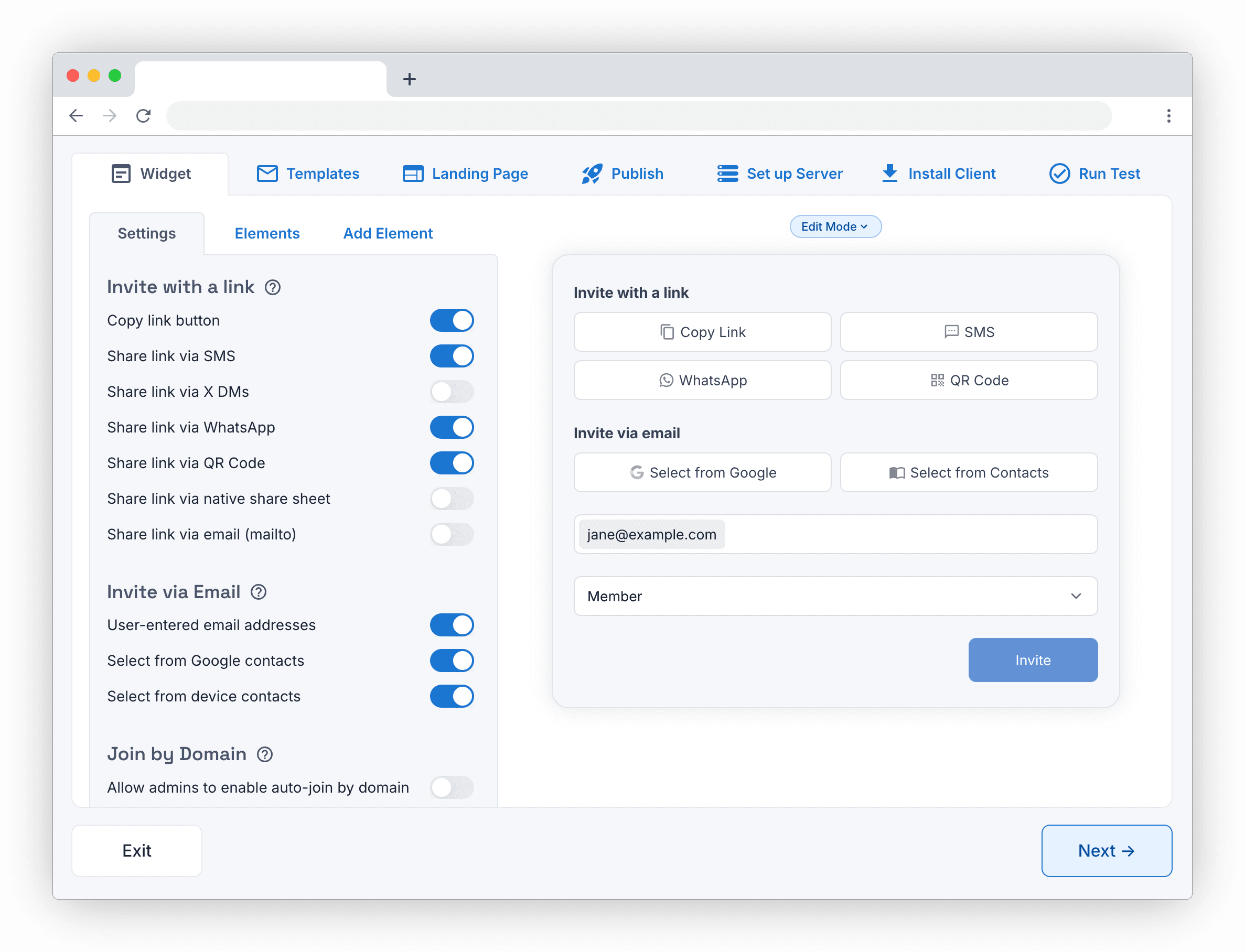 Vortex product demo preview